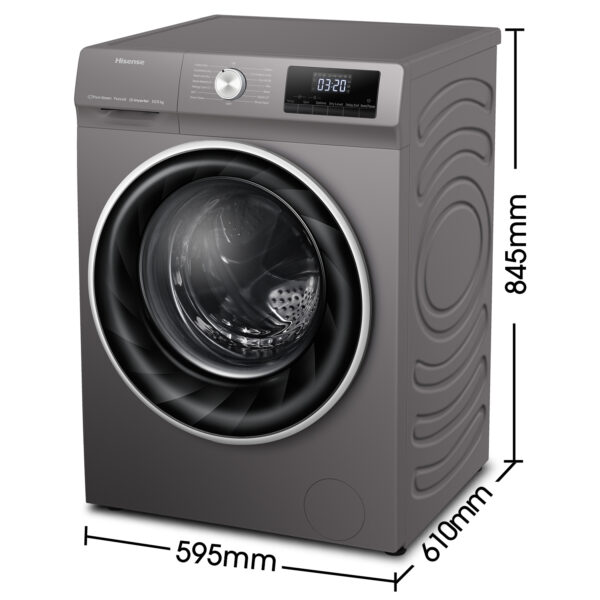 Hisense 10kg Front Load Washing Machine, Automatic - Image 2