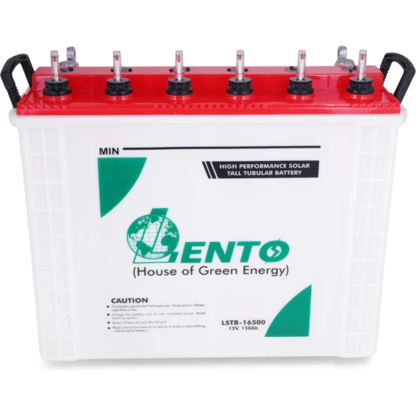 Lento Tubular Solar Battery 200AH 12V 2.4kWh,