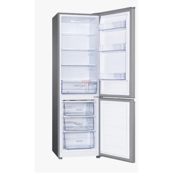 SPJ 399 Litres Combo Double Door Bottom Freezer Fridge – Silver - Image 3