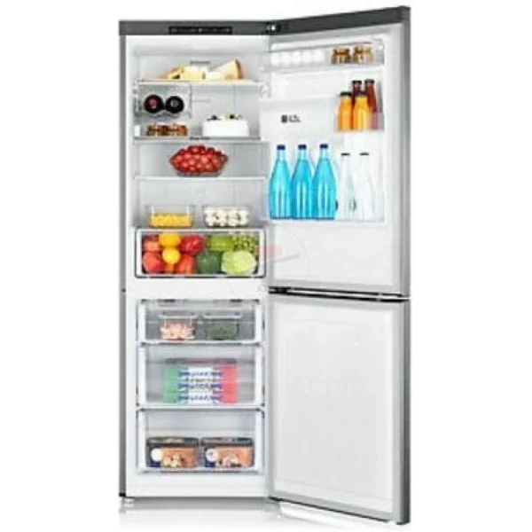 SPJ 399 Litres Combo Double Door Bottom Freezer Fridge – Silver - Image 2