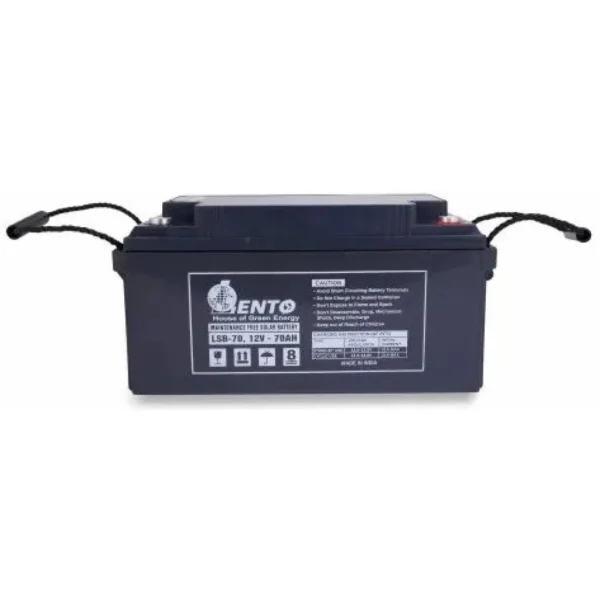 Lento 70AH 12V 840Wh Sealed Maintenance-free VLRA Battery