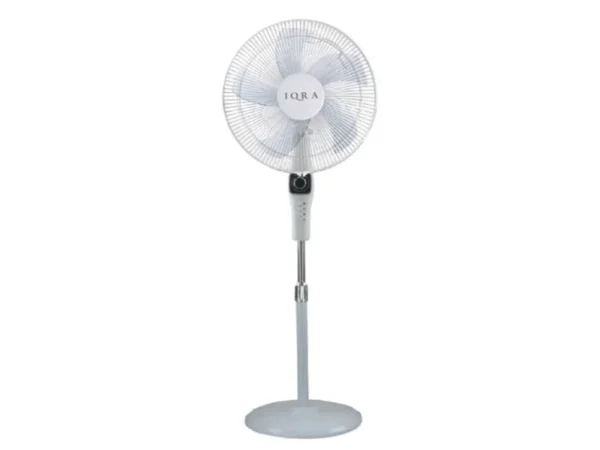 IQRA Stand Fan with Timer 16 inch IQ-SF709 White