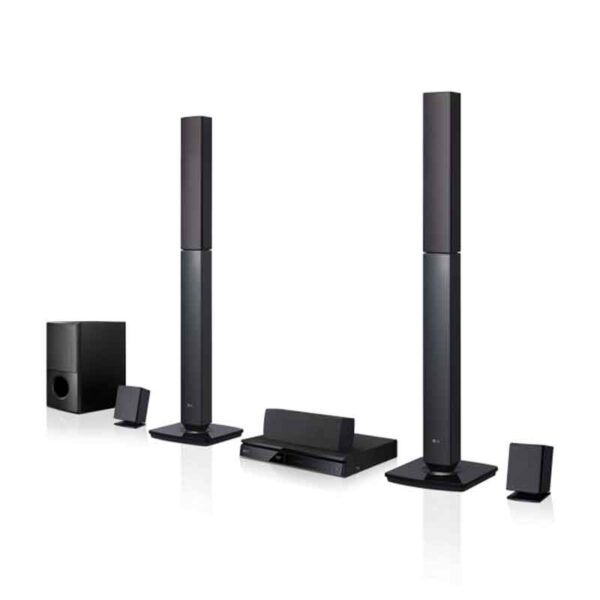 LG 1000W 5.1Ch DVD Home Theatre System, LHD647