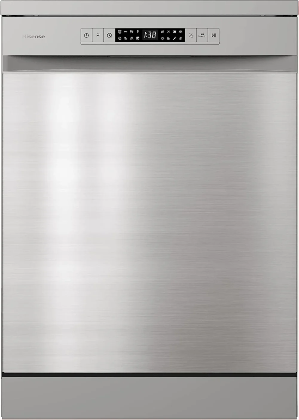 Hisense 15 Place Settings Dishwasher HS623E90X, 8 Programs, Three Baskets, Inbuilt Heater, Quick Wash) – Silver (3YRs WRTY)